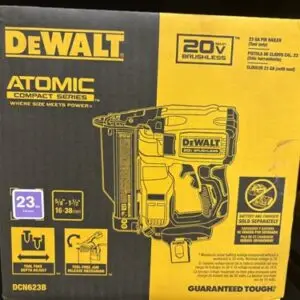 DEWALT 20V MAX 23G PIN NAILER